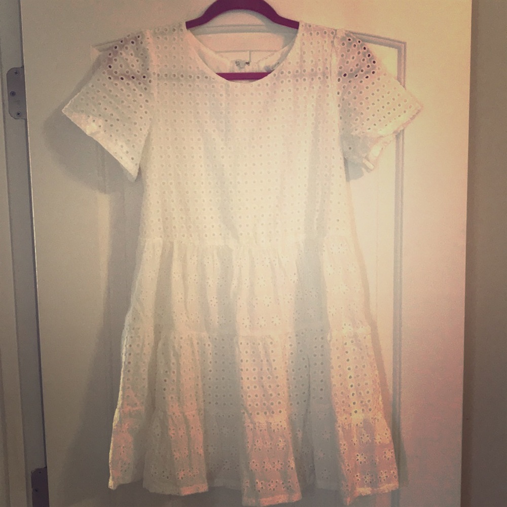 White dress - fits a size Small